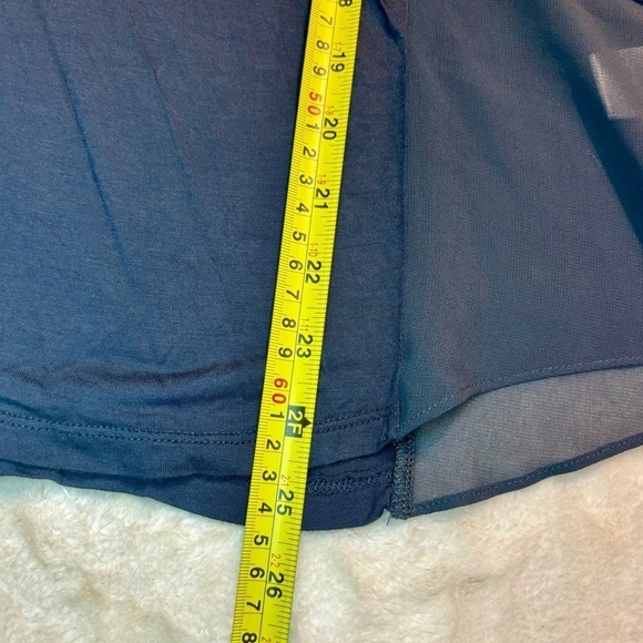 Gentlefawn Top Medium Black Grey Lightweight Viscose Super Soft Long Sleeves - Picture 15 of 15